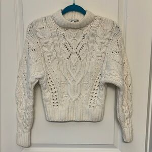 Vince Cream Cable Wool & Cashmere Sweater